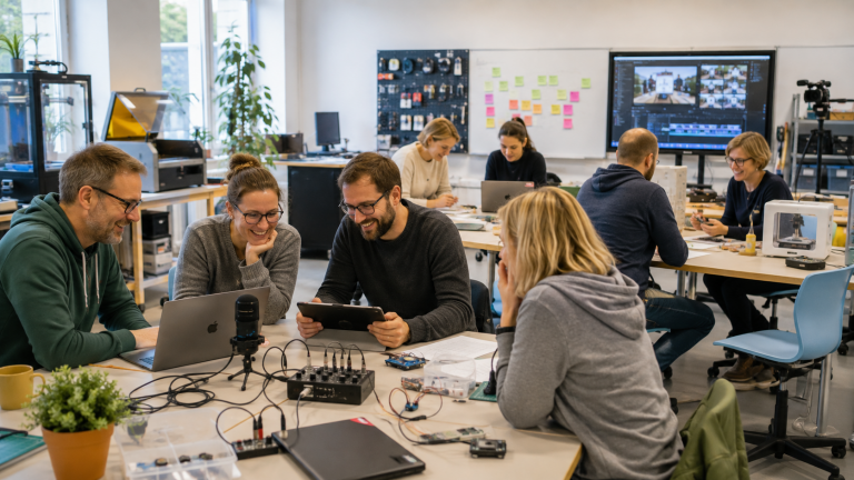 Zukunftswerkstatt: Lehrkräfteausbildung im Digital Making Place