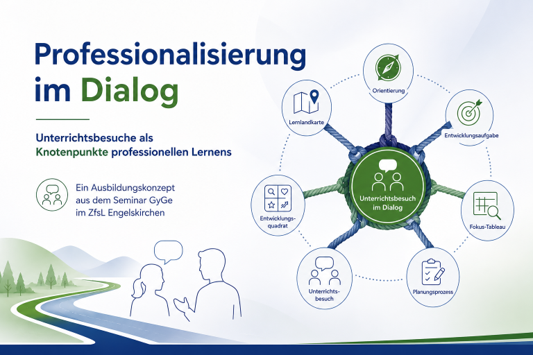 Unterrichtsbesuche neu denken: Professionalisierung im Dialog